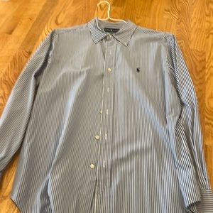 Ralph Lauren Polo dress shirt, large, smoke free/pet free home